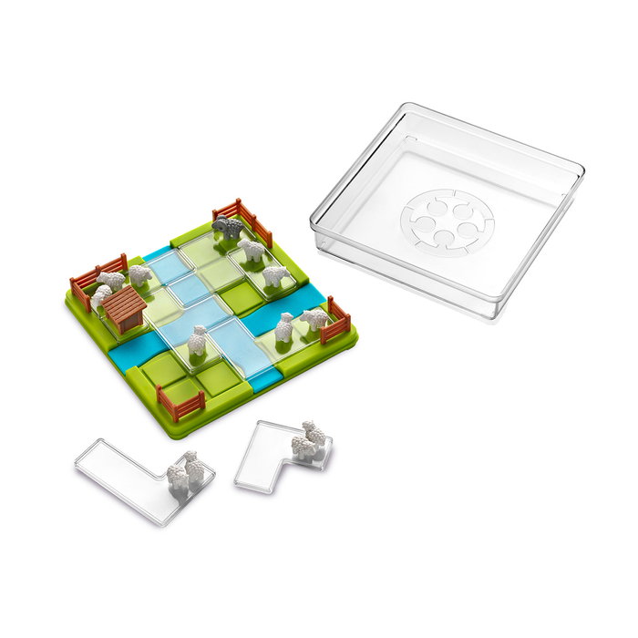 Smart Games Ovejas Al Prado Sg452Es - Jeu de puzzle pour les ovejas avec 60 défis, pour enfants de 7 ans et plus