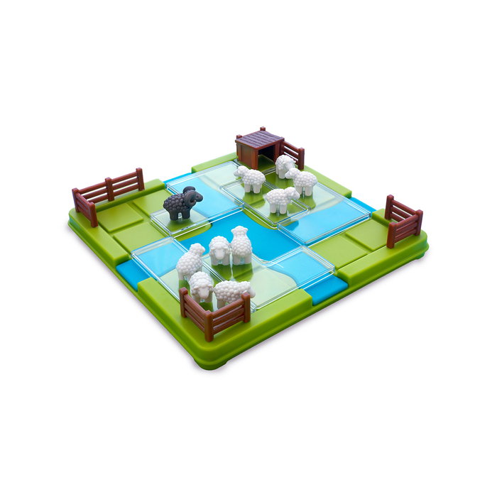 Smart Games Ovejas Al Prado Sg452Es - Jeu de puzzle pour les ovejas avec 60 défis, pour enfants de 7 ans et plus