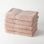 Today Lot de 5 draps de bain Essential Rose 70 x 130 cm
