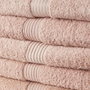 Today Lot de 5 draps de bain Essential Rose 70 x 130 cm