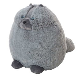 Creaciones Llopis Gato Gordi - Peluche chat 34 cm en polyester - Lot de 2 couleurs assorties aléatoirement