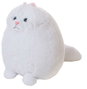 Creaciones Llopis Gato Gordi - Peluche chat 34 cm en polyester - Lot de 2 couleurs assorties aléatoirement