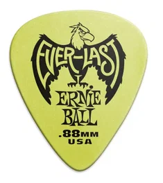 ERNIE BALL Bolsa de Púas Everlast Vert 0,88 mm - 12 unités