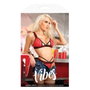 Ensemble de Lingerie Fantasy Lingerie Rouge (L/XL)