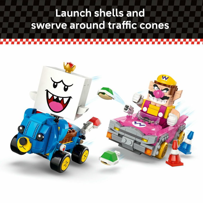 LEGO Super Mario Mario Kart – Wario et Roi Boo (72038)