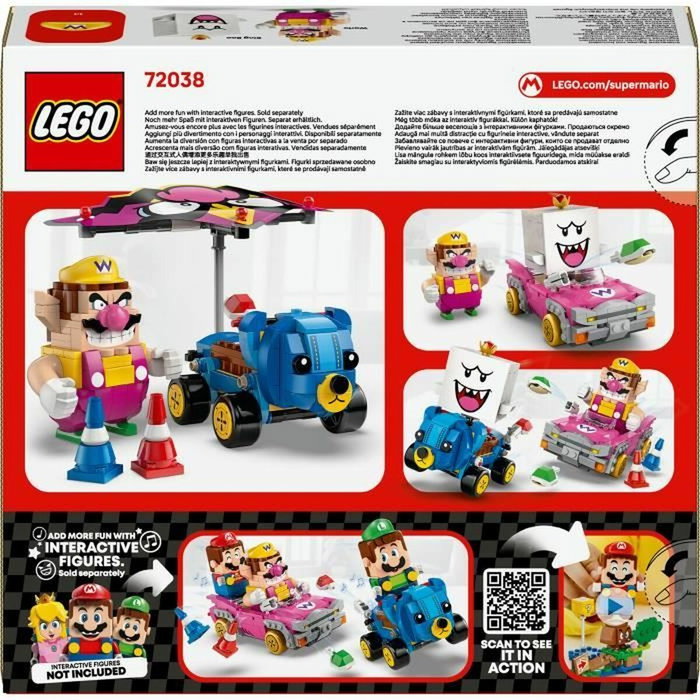 LEGO Super Mario Mario Kart – Wario et Roi Boo (72038)