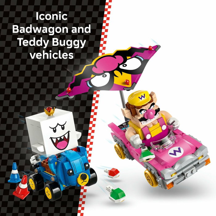 LEGO Super Mario Mario Kart – Wario et Roi Boo (72038)