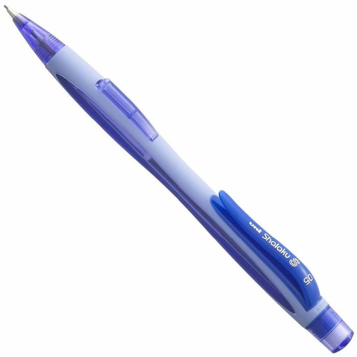 Portemines Uni-Ball SHALAKU S Bleu 0,5 mm (12 Unités)
