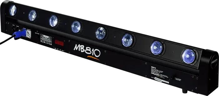 Algamlight Barre LED 8x10W RGBW Motorisée DMX - Barra Led 8x10W Alimentación incluida Algamlight Barre LED 8x10W RGBW Motorisée DMX - Barra Led 8x10W Alimentación incluida