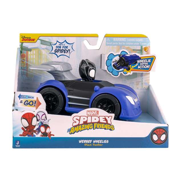 Jazwares SNF - Véhicule Webbed Wheelies (Assorti)
