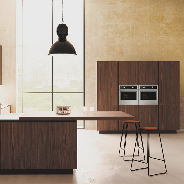 Emuca Rails de table coulissante Twice Top, Aluminium, Anodisé mat