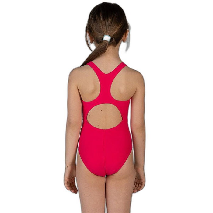 Maillot de Bain Fille Aquarapid Fizzy Rouge carmin