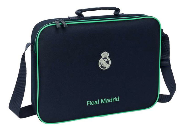 Safta Cartera Extraescolares Sac à dos école Real Madrid 2ème équipement 25/26 38x28x6 cm - Recommandé 36 mois Safta Cartera Extraescolares Sac à dos école Real Madrid 2ème équipement 25/26 38x28x6 cm - Recommandé 36 mois