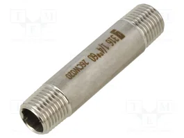 GEBO Connecteur robinet en acier inoxydable AISI 316L 60mm G316