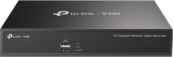 TP-Link VIGI NVR1016H Enregistreur Réseau 16 Canaux Noir