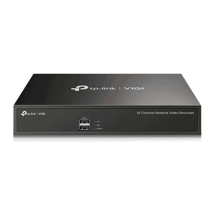 TP-Link VIGI NVR1016H Enregistreur Réseau 16 Canaux Noir
