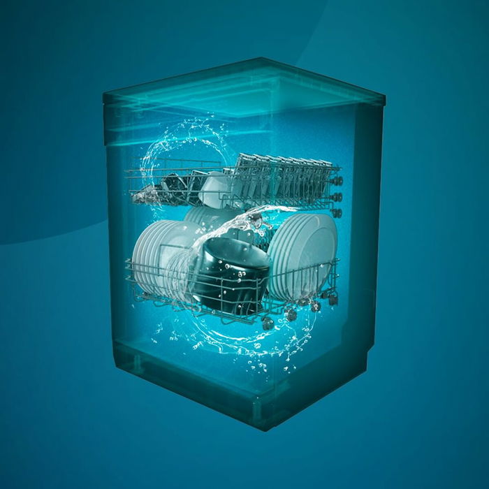 Lave-vaisselle Cecotec Bolero Aguazero 6700 B Blanc