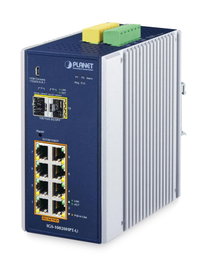 Planet IGS-10020HPT-U Commutateur Industriel Gérable L2+/L4 8 Ports PoE+ 2 SFP 2.5G