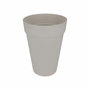 Elho Pot de fleurs Loft Urban Haut 42 - Gris Chaud - Ø 42 x H 56 cm