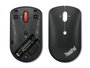 Lenovo ThinkPad Souris Sans Fil Compacte USB-C avec Dongle 2.4 GHz, 6 Boutons, DPI Réglable jusqu'à 2400, Compatible Windows ChromeOS