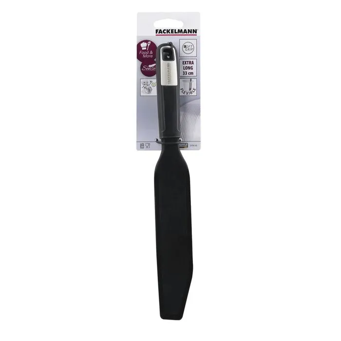 Fackelmann - Ensemble de 2 spatules extra longues 33 cm pour Thermomix - Compatible avec les robots culinaires - Silicone et plastique Fackelmann - Ensemble de 2 spatules extra longues 33 cm pour Thermomix - Compatible avec les robots culinaires - Silicone et plastique