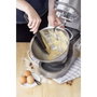 Fackelmann Ensemble de 2 spatules Thermomix extra longues 33 cm - Noir