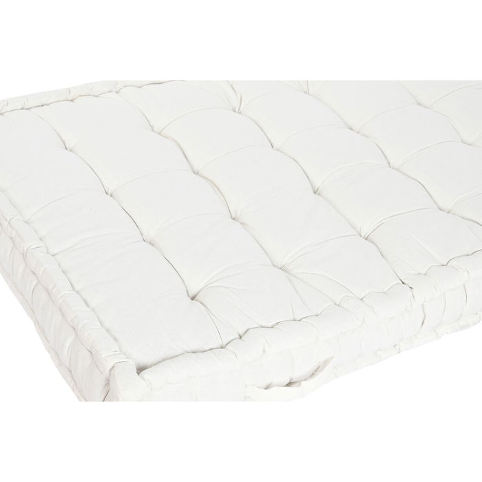 Coussin de sol DKD Home Decor Bleu Blue marine Greige 110 x 78 x 12 cm (3 Unités)