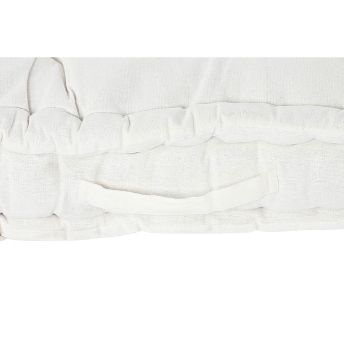 Coussin de sol DKD Home Decor Bleu Blue marine Greige 110 x 78 x 12 cm (3 Unités)