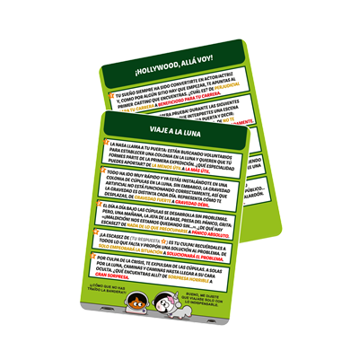 Asmodee Jeu de société Top Ten Aventures – Jeu coopératif pour 3 à 9 joueurs – 80 aventures – Party game humoristique
