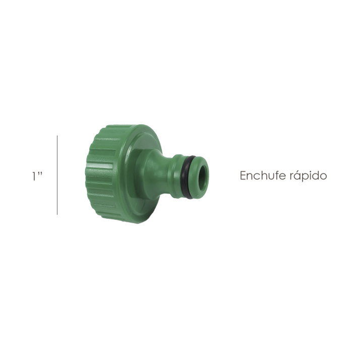 SATURNIA Raccord tuyau plastique 1'' femelle vrac SATURNIA Raccord tuyau plastique 1'' femelle vrac
