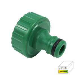 SATURNIA Raccord tuyau plastique 1'' femelle vrac