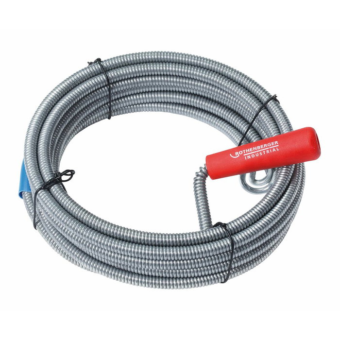 Rothenberger Déboucheur flexible avec tête d'accrochage, 5 m, Ø 9 mm