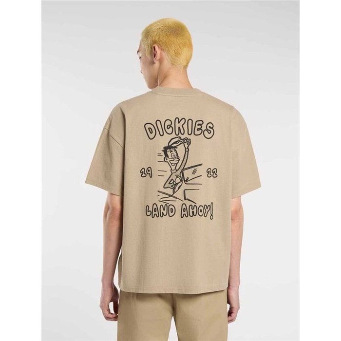 T-shirt à manches courtes homme Dickies Decartuville Ss Beige