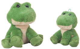 Creaciones Llopis - Rana DAT, peluche en polyester, 26 cm de hauteur