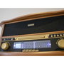 Lenco TCD-2551WD Système HiFi rétro en bois