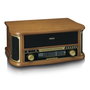 Lenco TCD-2551WD Système HiFi rétro en bois