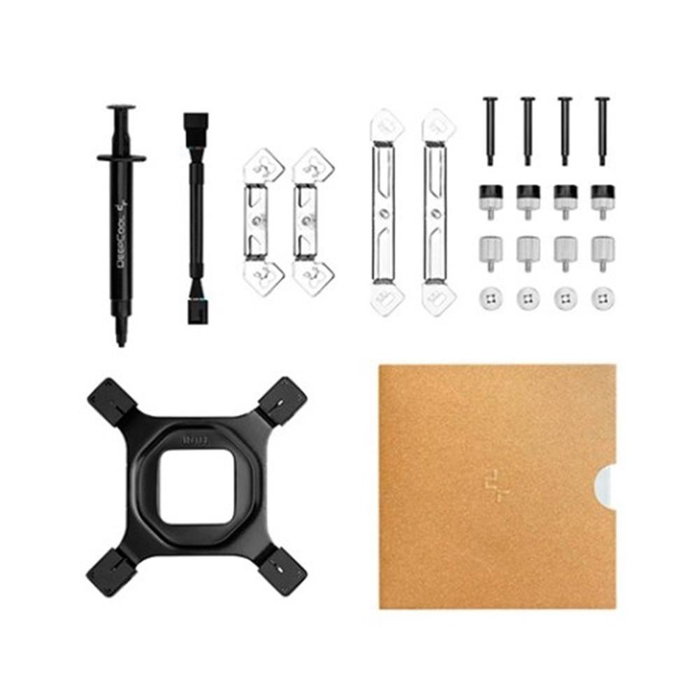 Deepcool R-AN600-BKNNMN-G Dissipateur CPU AN600 120 mm Noir - Refroidissement Silencieux PWM, Ventilateur 120 mm Deepcool R-AN600-BKNNMN-G Dissipateur CPU AN600 120 mm Noir - Refroidissement Silencieux PWM, Ventilateur 120 mm
