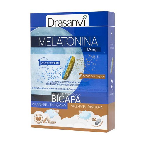 DRASANVI Melatonina Bicapa Retard 30 comprimés