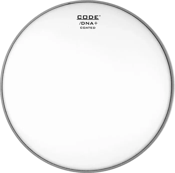 CODE Parche Tom 12" Dna Coated (Blanc) - Peau de batterie 1 couche 10 mil CODE Parche Tom 12" Dna Coated (Blanc) - Peau de batterie 1 couche 10 mil