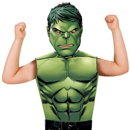 RUBIES - Déguisement Avengers Hulk pour enfant avec masque - Taille 3-6 ans - Marvel