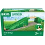 BRIO 36107 Pont Modulaire en Bois de Hêtre pour Circuit de Train - Accessoire d'Extension Compatible BRIO World - À Partir de 3 Ans