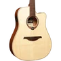 LAG Guitare Acoustique Électroacoustique Dreadnought Cutaway Tramontane 70 A/C - Naturel