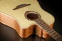 LAG Guitare Acoustique Électroacoustique Dreadnought Cutaway Tramontane 70 A/C - Naturel