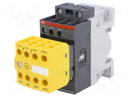 ABB AFS Contacteur 3-pôles 18A NO x3, NC x2, NO x2