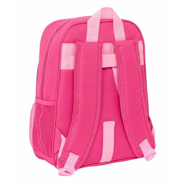 Cartable Minnie Mouse Bleu Rose 26 x 34 x 11 cm