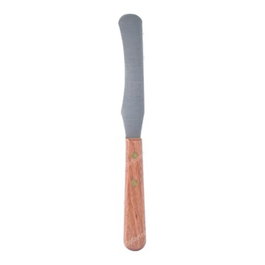 Bifull Spatule à Cire en Acier Inoxydable et Manche en Bois