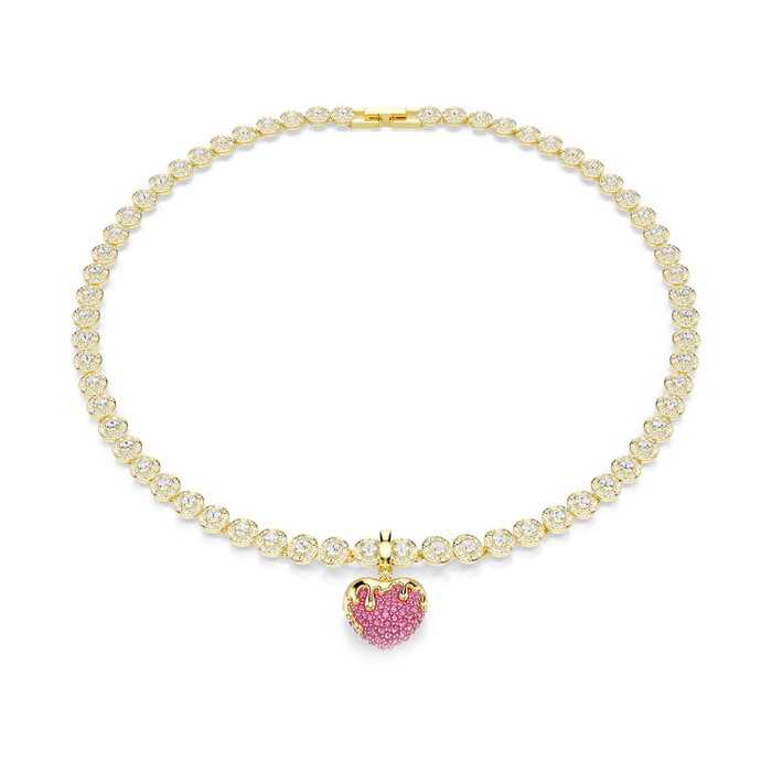 Perle de verre Femme Swarovski 5742953 Rose Doré
