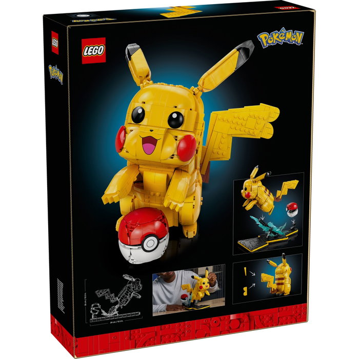 Lego Pokémon Pikachu et Poké Ball 72152 (2050 pièces) de Set Collector pour Adulte Lego Pokémon Pikachu et Poké Ball 72152 (2050 pièces) de Set Collector pour Adulte
