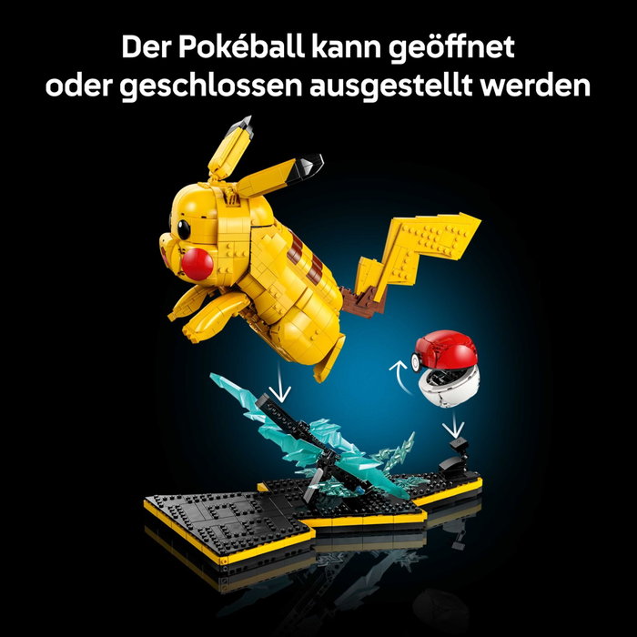 Lego Pokémon Pikachu et Poké Ball 72152 (2050 pièces) de Set Collector pour Adulte Lego Pokémon Pikachu et Poké Ball 72152 (2050 pièces) de Set Collector pour Adulte