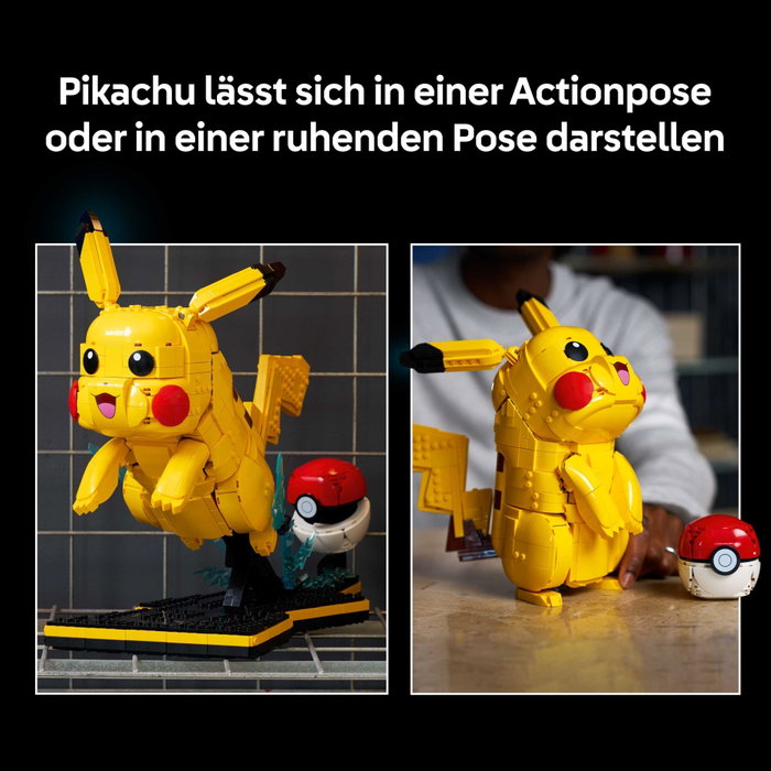 Lego Pokémon Pikachu et Poké Ball 72152 (2050 pièces) de Set Collector pour Adulte Lego Pokémon Pikachu et Poké Ball 72152 (2050 pièces) de Set Collector pour Adulte